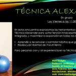 Técnica Alexander clase grupal abril mayo 2016