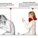 texting head position