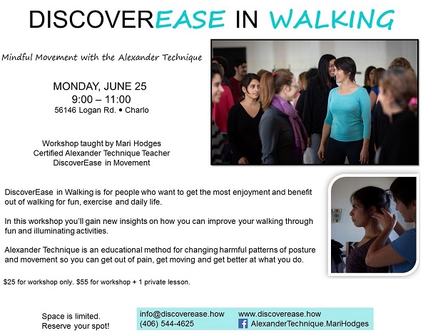 DiscoverEase in Walking Workshop
